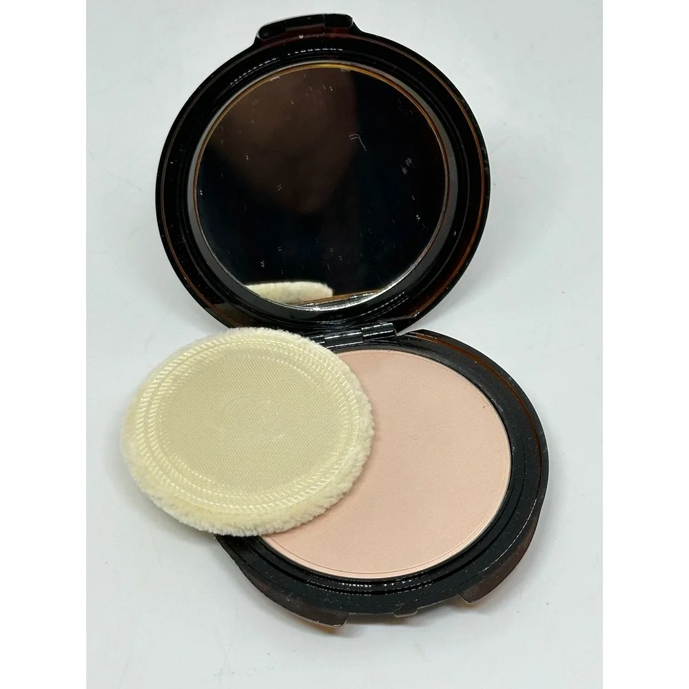 VTG Cover Girl‎ Pressed Powder Medium Brown Tortoise Shell Compact 143A